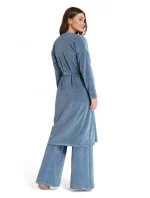 Dámský sametový župan LA087 - Lalupa Dámský sametový župan LA087 - Lalupa