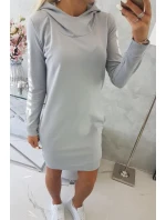 Off White šedé šaty Off White šedé šaty