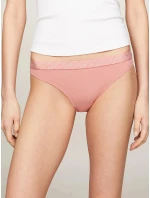 Dámské kalhotky 3Pack BIKINI UW0UW05187 0VT černé/ecru/růžové - Tommy Hilfiger