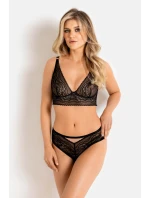 FEEL BRALETTE DLOUHÁ PODPRSENKA 19236 ČERNÁ