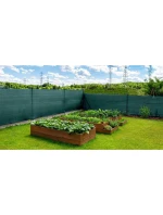 STÍNÍCÍ SÍŤ 140G/M2 1,5X50M TMAVĚ ZELENÁ