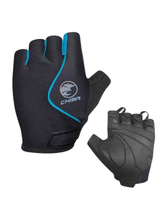 Rukavice CHIBA LADY AIR PLUS černá tyrkysová XS