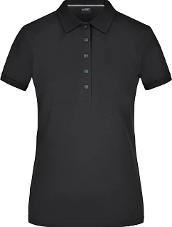 Daiber JN 707 Dámské pima piqué polo 02.0707 black