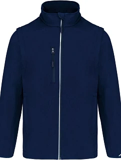 Kariban ProAct PA 323 3-vrstvá softshellová bunda s odep. rukávy 20.P323 navy
