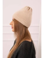 Dámská čepice Berry K344 beige Dámská čepice Berry K344 beige