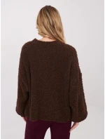 Jumper CH SW 72610.62 tmavě hnědý