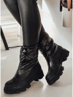 Dámské sněhule SNOBOOT černé FashionStreet ZY0548 Dámské sněhule SNOBOOT černé FashionStreet ZY0548