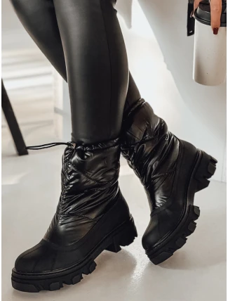 Dámské sněhule SNOBOOT černé FashionStreet ZY0548 Dámské sněhule SNOBOOT černé FashionStreet ZY0548