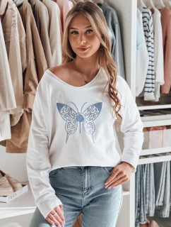 Dámská oversize halenka FLOFLY bílá FashionStreet RY2783
