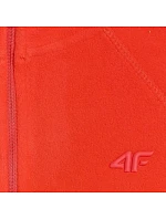 Chlapecká fleecová mikina 4F M058 červená 4FJWAW25UFLEM058 62S