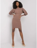 Šaty RV SK 6079.65 hnědá