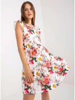 Dámské šaty RV SK 8020 bílé a červené Dámské šaty RV SK 8020 bílé a červené