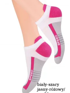 Dámské kotníkové ponožky Steven art.050