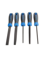 UNIOR Sada pilníků, polohladké 762/5 1/2S