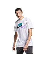 Pánské tričko Tee Just Do It Swoosh, bílé, AR5006 101 Pánské tričko Tee Just Do It Swoosh, bílé, AR5006 101