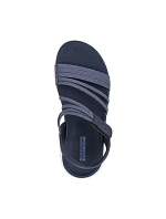 Dámské sandály Skechers GO WALK FLEX SANDAL EMMA 141473 NVY