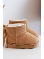 Dětské izolované Botky Sněžáky se šňůrkami Camel Mikyla