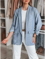 Dámská oversize bunda SOFT LOVE navy blue FashionStreet PY0131