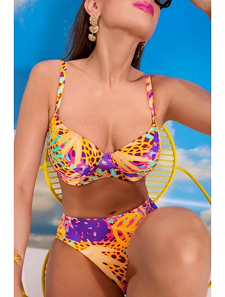 Plavková podprsenka Soft Ava SK 241 Maxi Jungle Pop
