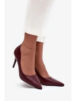 Lodičky na jehlovém podpatku model 218687 Step in style Lodičky na jehlovém podpatku model 218687 Step in style