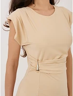 Šaty IT SK 22350.86 béžová Šaty IT SK 22350.86 béžová