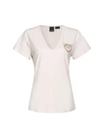 Tričko Love Birds W 100372A0MA růžové - Pinko Tričko Love Birds W 100372A0MA růžové - Pinko