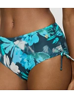 Dámské plavkové kalhotky Summer Fleur Maxi Turquoise tyrkysové - TRIUMPH