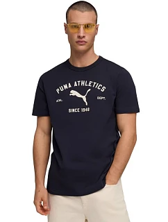 Pánské tričko Puma Class Graphic Tee navy blue 692226 16