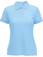 Fruit of the Loom Lady-Fit 65/35 Polo Dámské piqué polo 16.3212 sky blue
