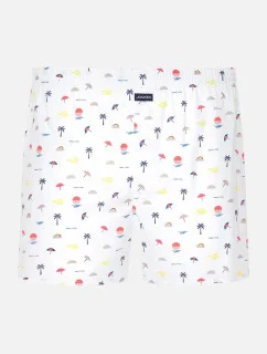 Pánské trenýrky 315200H 10A bílé se vzorem - Jockey