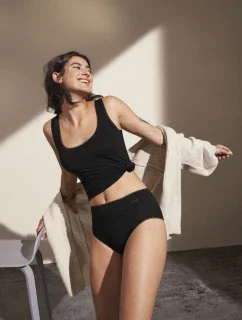 sloggi GO Tank Top C2P - BLACK - SLOGGI BLACK - SLOGGI