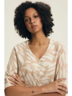 Henderson Dámské 43688 Dextra 3/4 S-3XL rozepínací pyžamo