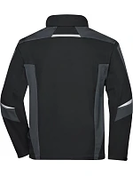 Daiber JN 844 Pracovní letní softshellová bunda - Strong 02.0844 black/carbon