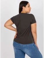 Tričko RV TS 7658.24P tmavá khaki