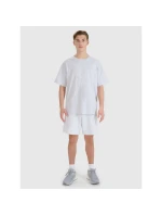 Oversize hladké unisex tričko 4F 4FWSS25TTSHU1972-27M