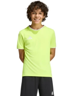 Dětská trička adidas Entrada 26 Jersey Yellow Neon KE9845
