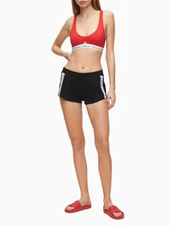 Dámské šortky KW0KW01004-BEH černá - Calvin Klein