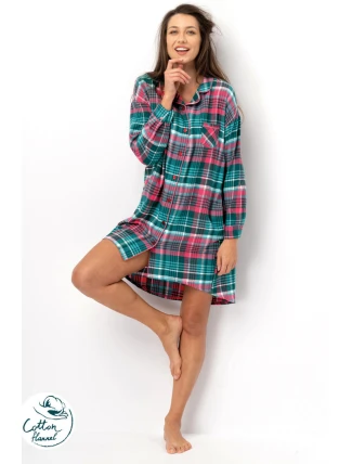 DÁMSKÁ NOČNÍ KOŠILE LND 419 B25 2XL-4XL