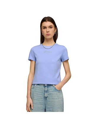 Dámské tričko Puma ESS Script Tee purple 691760 60