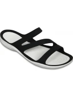 Dámské sandály Swiftwater W 203998 066 Černá s bílou - Crocs