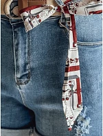 Dámské džínové šortky BELTLOVE blue FashionStreet SY0469 Dámské džínové šortky BELTLOVE blue FashionStreet SY0469