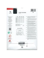 Dámské punčochové kalhoty Fortissima black plus - GATTA