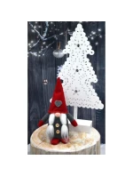 DEKORATIVNÍ TRPASLÍK SE SRDCEM 20CM DÍVKA DEKORATIVNÍ TRPASLÍK SE SRDCEM 20CM DÍVKA