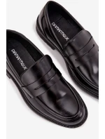 Pánské mokasíny z eko kůže černé Darvell Pánské mokasíny z eko kůže černé Darvell