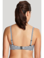 Vrchní díl plavek Swimwear Anya Stripe Bandeau Bikini black/white SW0893