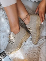 Dámské ponožkové tenisky ZY0345 khaki - FashionStreet Dámské ponožkové tenisky ZY0345 khaki - FashionStreet