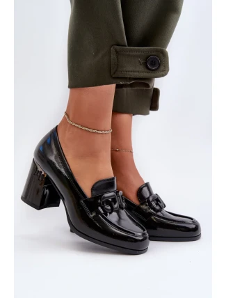 Polobotky na podpatku model 195396 Step in style Polobotky na podpatku model 195396 Step in style