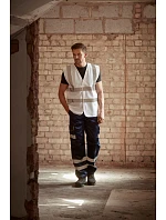 Yoko HVW 120 Hi-Vis síťovaná bezpečnostní vesta 79.W120 royal blue Yoko HVW 120 Hi-Vis síťovaná bezpečnostní vesta 79.W120 royal blue