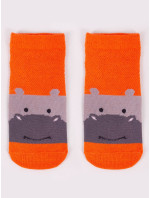 Yoclub Kotníkové tenké ponožky Vzor Barvy 6-Pack P1 Multicolour