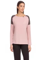 Vamp - Dvoudílné dámské pyžamo 15207 - Vamp pink zephyr xxl